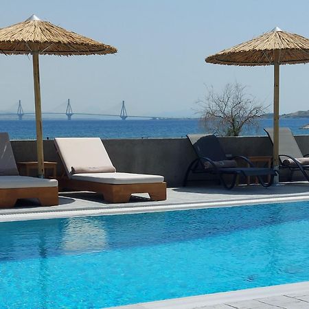 Santa Domenica Nafpaktos - Rooms And Apartments By The Sea Bagian luar foto